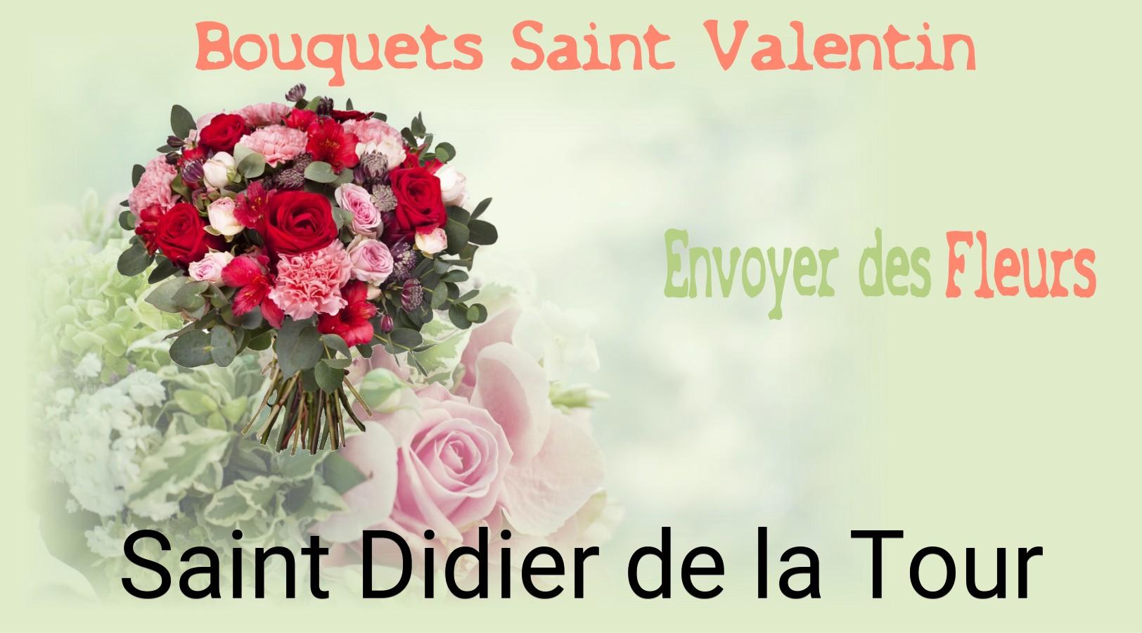 Roses de Saint-Valentin livrées à Saint-Didier-de-la-Tour